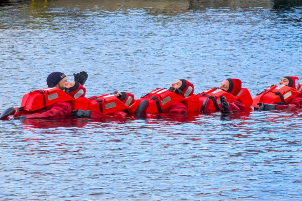 STCW Basic Safety Training Sea Survival Course at South West Maritime Academy