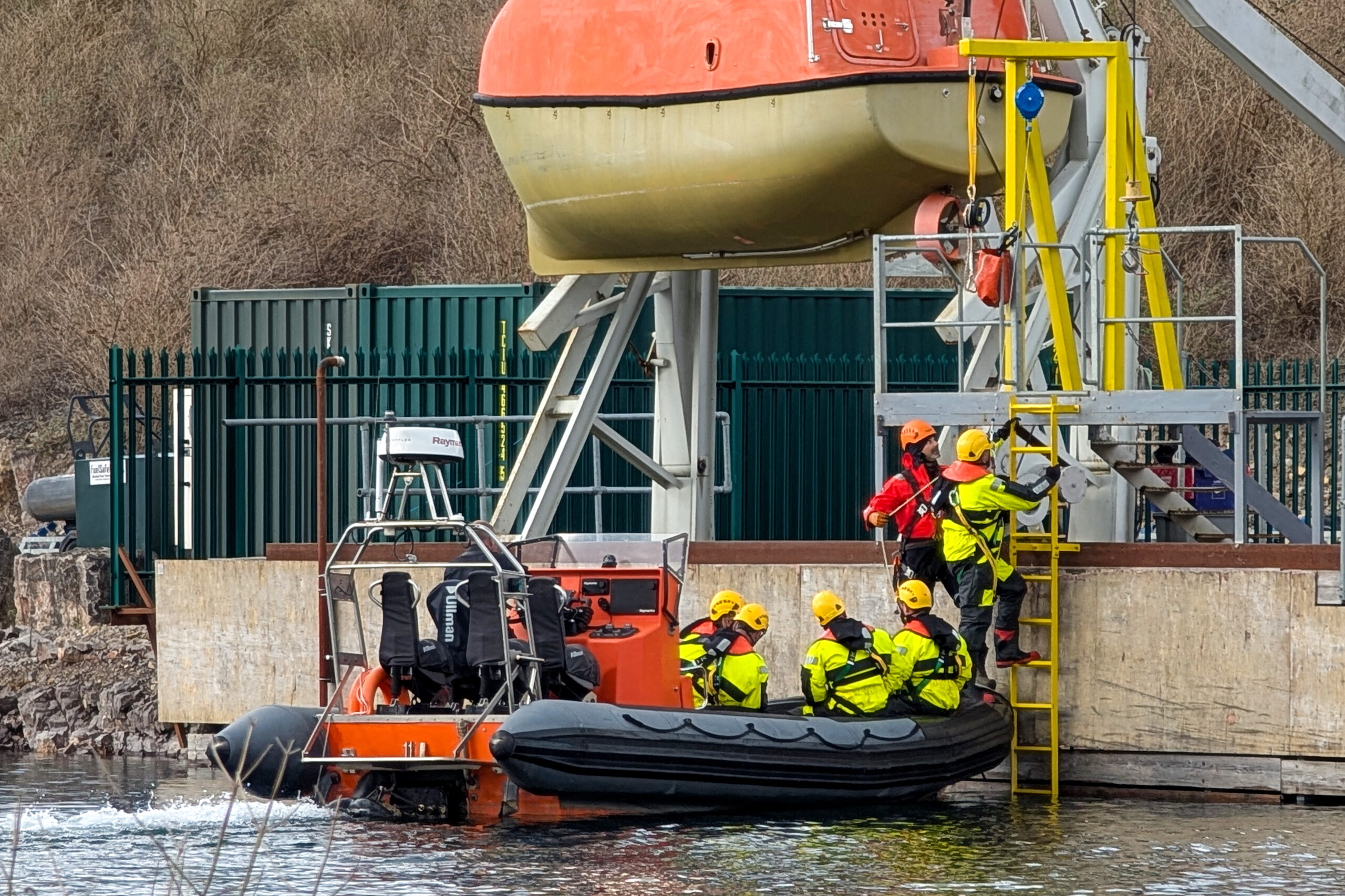 GWO Sea Survival Refresher Module at South West Maritime Academy.